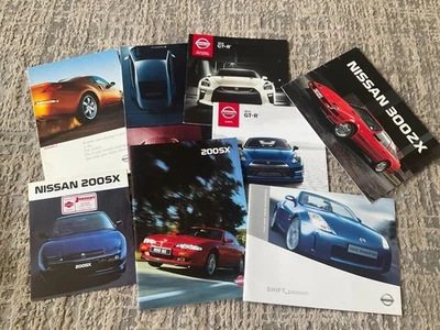 NISSAN SPORTS CAR  BROCHURES x 8   GTR SX ZX Z. SEE PHOTOS - Image 1 of 4