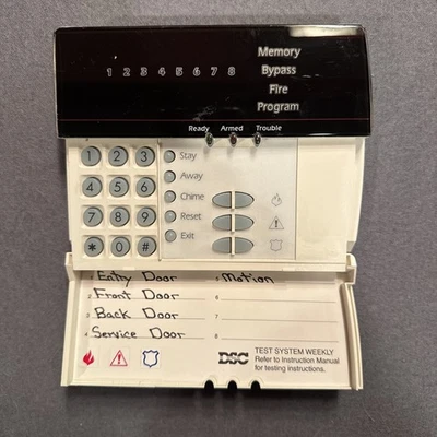 Teclado DSC 5508 (sin probar) Foto 1 de 4