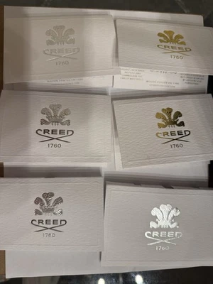 Creed Pure White Cologne Eau de Parfum, 1,5 ml muestra spray frascos paquete de 6 Foto 1 de 4