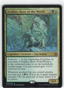 Arahbo, Roar of the World (Foil) - Commander 2017 - LP - Imagen 1 de 2