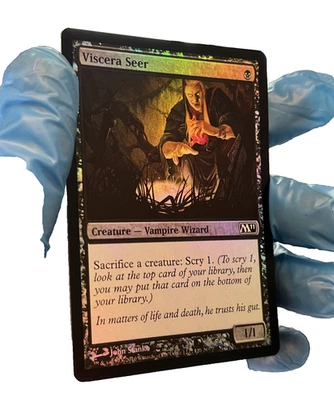 FOIL Viscera Seer Core Set 2011 (M11) - Condition Shown In Many Pictures - Image 1 of 4