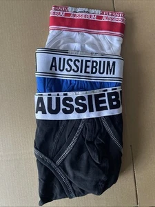 3x Men Aussiebum Briefs Size M - Picture 1 of 6