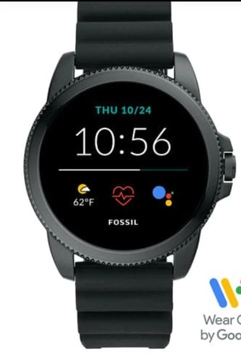 NEW! Fossil Men's Gen 5E 44mm Stainless Steel Touchscreen RETAILS FOR  $249.00 - Image 1 of 4