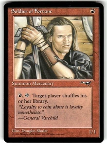 Soldier of Fortune Alliances Regular MTG NM - Picture 1 of 2