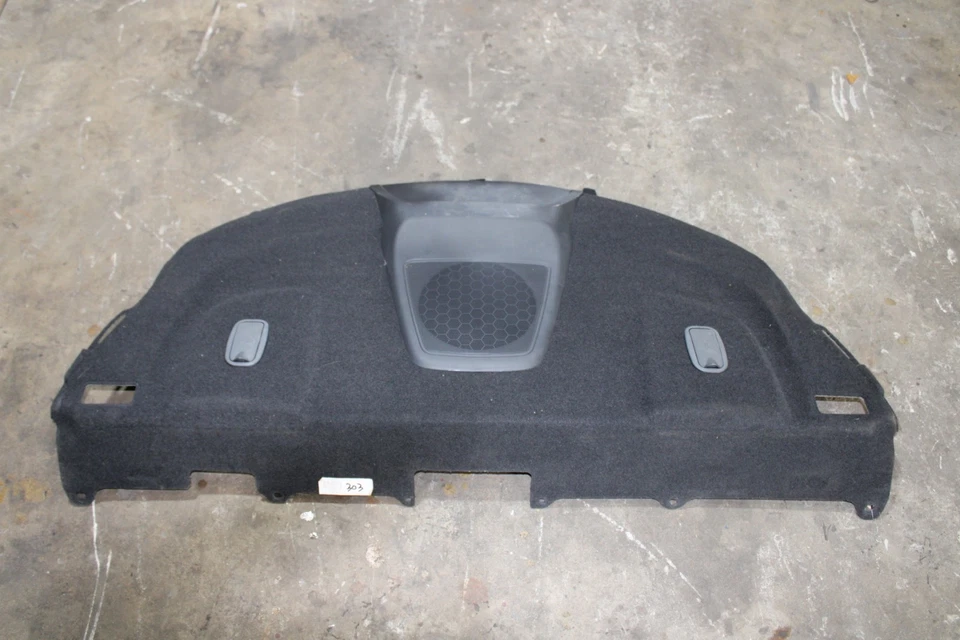 HYUNDAI GENESIS 2010-2016 CUPÉ ALTAVOZ TRASERO CUBIERTA BANDEJA FORRO MOLDURA CON TERCER FRENO  Foto 1 de 4