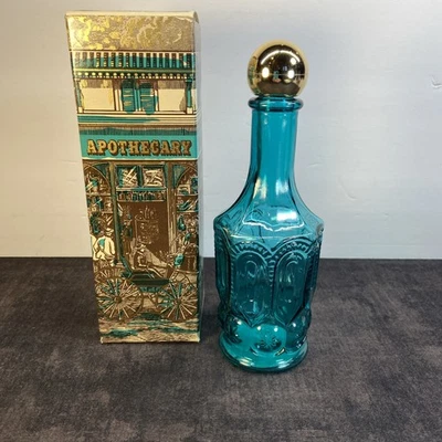 Enjuague bucal Avon-Breath Fresh-Decantador-8 oz con caja original-Vacío-Vintage-MCM Foto 1 de 4