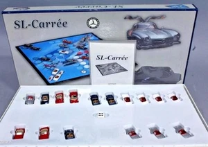 Very Rare Mercedes-Benz SL-Carree Classic Collection Board Game With 16 SL Cars - Picture 1 of 12