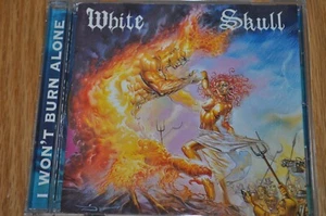 WHITE SKULL I Won’t Burn Alone CD 1995 UNDERGROUND SYMPHONY org RARE POWER METAL - Bild 1 von 3