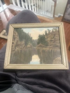 Charles Sawyer “The Pool” Ausable Chasm, New York, Hand Colored - Picture 1 of 4