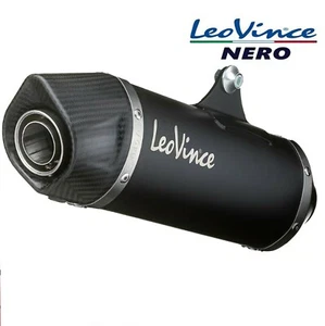 Silencieux Échappement LeoVince Noir Pour piaggio beverly 300 2011 LV One Evo - Imagen 1 de 1