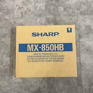 Oficjalny zestaw zużytych tonerów Sharp MX-850HB oryginalne pudełko | fabrycznie nowy w pudełku