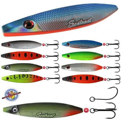Jenzi Dega Seatrout III Inline 20g 28g Meerforellen Küsten Durchlauf Blinker - Bild 1 von 4