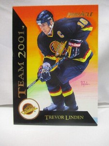 1993 Score Pinnacle Hockey Team 2001 Trevor Linden Card #16