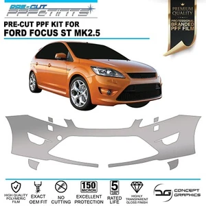 Frontstoßstange Steinspäne Kratzschutz Lackschutzfolie für Ford Focus ST - Bild 1 von 4