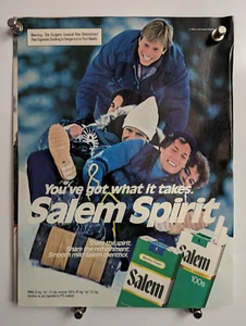Cigarrillos Salem - Anuncio de revista - 1983 - Tienes lo que se necesita, Salem Spirit - Imagen 1 de 1