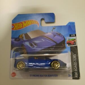Hot Wheels Mattel '17 Pagani Huayra Roadster 13/250 HW Roadsters 2/10 Auto 1:64