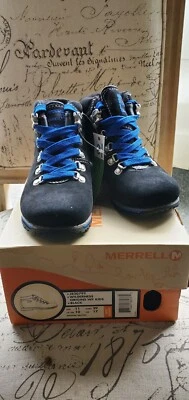 Botas Merrell WILDERNESS Origins WP Kids PRETAS J82079Y - Imagem 1 de 4