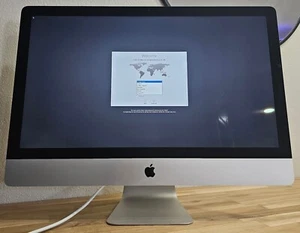 Apple A1419 iMac 27" Monitor 5k Retina Late 2014 i5 3.5 GHz 8 GB Ram 1 TB HDD - Photo 1/12