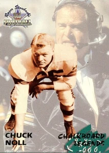 PALKBOARD-LEGENDENS Chuck Noll BROWNS Dayton FLYERS HOF - Bild 1 von 1
