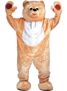 Disfraz de oso de peluche gigante mascota de lujo tierno para adultos disfraz disfraz elegante conjunto - Imagen 1 de 1