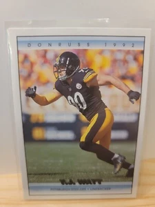 2022 Panini Donruss #39 T.J. Watt 1992 Donruss Pittsburgh Steelers - Picture 1 of 2