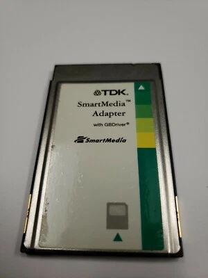 SmartMedia PCMCIA Adapter TDK with GBDriver, Model FCD128G  - Image 1 of 4