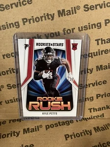 2021 Panini Rookies & Stars - Rookie Rush Longevity #RR-9 Kyle Pitts /80 (RC) - Picture 1 of 2