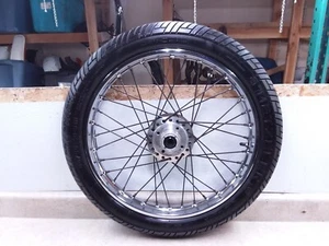 Honda 400 Four CB400F CB400 Super Sport Front Wheel Rim 1975 ANX-C48 - Picture 1 of 12