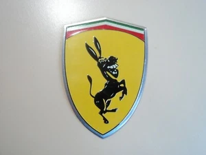 1x Shrek Donkey Car Emblem Badge Decal Sticker Logo 1 - Picture 1 of 1