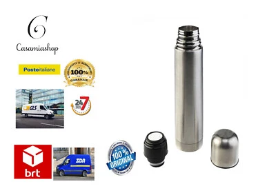 Thermos Termos Termico con   tappo a scatto 350 ml Acciaio 18/8 - Immagine 1 di 3