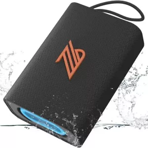 Altavoz Bluetooth Pequeño Transparente Sonido Estéreo Fuerte con Luces IPX5 Impermeable - Imagen 1 de 7