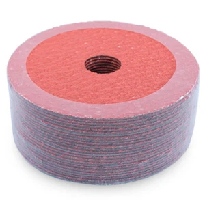 200 Pack - 5" Ceramic Resin Fiber Disc 60 Grit 5 inch Grinding & Sanding Discs - Picture 1 of 3