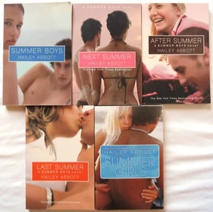 5 PBs HAILEY ABBOTT Complete Series SUMMER BOYS + #1 in SUMMER GIRLS Series NICE - Picture 1 of 2