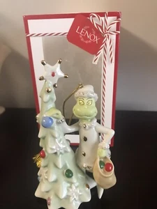 Lenox hinterhältiger Grinch Ornament 5,25"  - Bild 1 von 5