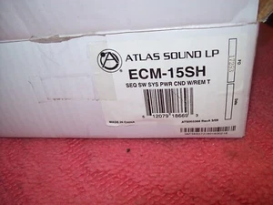 ATLAS SOUND ECM-15SH / ECM15SH 15A AC Netzteil und Spike Suppressor, neu - Bild 1 von 3