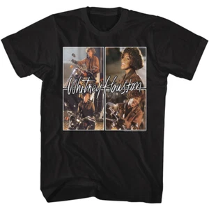 Whitney Houston Motorrad Live On Stage Herren T-Shirt R & B Popmusik Merch - Bild 1 von 5