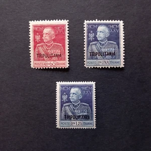 COLONIE IT. TRIPOLITANIEN 1925/26 JUBILÄUM, SERIE VON 3 VAL. UNVOLLSTÄNDIG POSTFRISCH ** - Bild 1 von 2