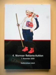 4. Wormser Reklame Auktion Auktionakatalog 7.11.2009 - Bild 1 von 1