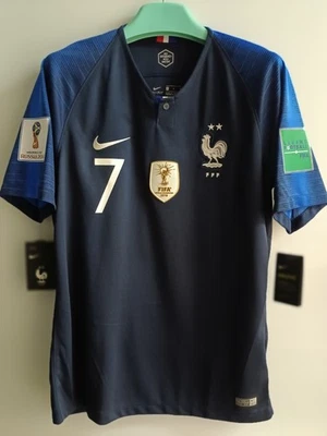 ⚽Original FRANCIA 🇨🇵 2018 Camiseta de fútbol local ⚽Nueva con etiqueta  Foto 1 de 4