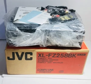 JVC XL-FZ258 5 Disc CD Compact Changer w/ Remote Cables & Manual Brand New Open - Picture 1 of 11