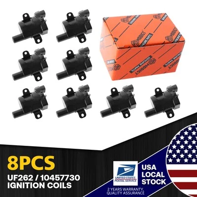 For Chevrolet Suburban 1500 2000-2006 8Pcs car Ignition coils UF262 10457730 - Image 1 of 4