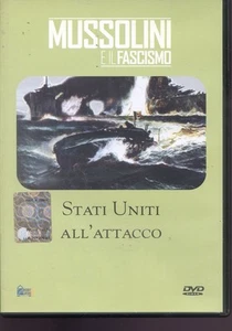 2005 MUSSOLINI E IL FASCISMO - STATI UNITI ALL'ATTACCO - DVD - Foto 1 di 3