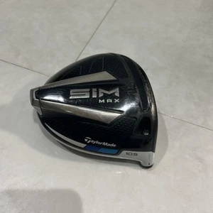 Taylormade driver SIM MAX 10.5 head only right handed very good free shipping - Picture 1 of 12