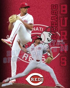 Cincinnati Reds Lithographie Druck von Chase Burns 2025 - Bild 1 von 1