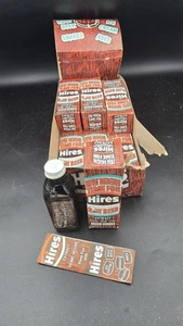 NIB Hires Root Beer Extract 10 Glass Bottles In Box - Picture 1 of 5