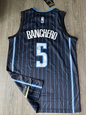 Paolo Banchero Orlando Magic Autograph Signed Jersey! Psa Coa - Image 1 of 3