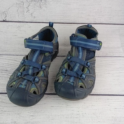 Merrell Toddler Sandals Hydro Water Shoes River Hiking Trail Lake 13W Green Navy - Image 1 of 4