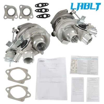 Left & Right Turbo Turbocharger For Ford F150 Truck 2011-2012 3.5L V6 Ecoboost Foto 1 de 4