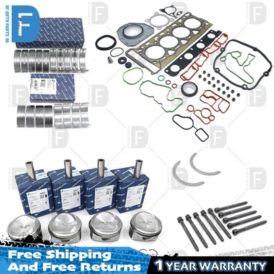 Kit de pistões de reconstrução de motor OEM para VW Audi A4 A5 1.8 TFSI CDA CDH - Imagem 1 de 4