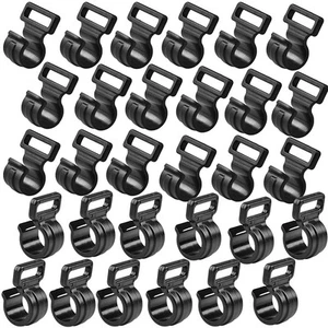30Pcs Tent Pole Clips,C Clips for Tent, Tent Pole Attachment Clips for Outdoo... - Picture 1 of 5
